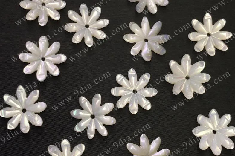 Cheap Price Mother of Pearl Shell Bead Craft Shell Flower