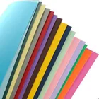 10pcs packing 220gsm A4 size color Paper color card board for office uses and craft