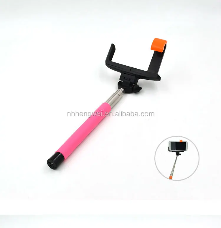 wireless bluetooth selfie monopod bluetooth monopod selfie stick with bulit-in for mobile phone