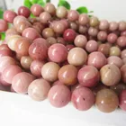 Wholesale natural high quality Red wood grain loose beads