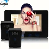 2016 Saful 220v color camera wired video doorbell with long cable distance