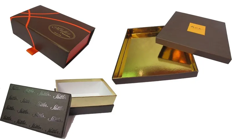 custom design logo printed luxury gift box packaging