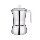 4/6 Cup Italian Style Stove Top Stovetop Coffee Espresso Maker Moka Pot