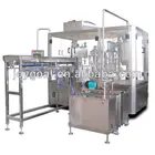 Full automatic edible oil stand-up pouch filling and sealing machine