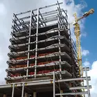 Cheap prefab high rise steel structure building,custom construction design steel structure warehouse