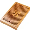 Factory wholesale solid durable Wooden Breakfast small tea tray