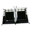 Aluminum Double Doors Dog Crate for Pet Transport Car Travel Cage Box