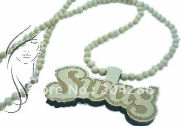 Wholesale-NEW STYLE!Wooden necklace hip-hop HIPA pendant necklace.6*9*1.10pcs/lot.(64 kinds of style.can freedom of choice)