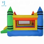 China manufacturer supply backyard inflatable castles for kids