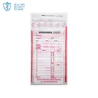 plastic security bank deposit cash money courier tamper evident proof self sealing bag