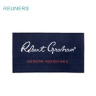 Custom eco-friendly woven printed t-shirt clothes labels and tags for shirt collar