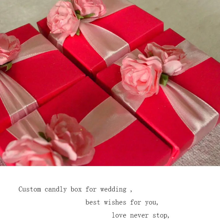 cardboard gift box with ribbon paper bow tie box wholesale