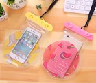 New product cute waterproof cell phone case bag,pvc phone pouch
