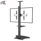 Flat Screen Tv Mount Tv Black Height Adjustable Mounting Flat Screen TV With 600x400 VESA