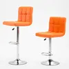 Modern hot selling PU leather adjustable bar stool chair Promotion bar chair