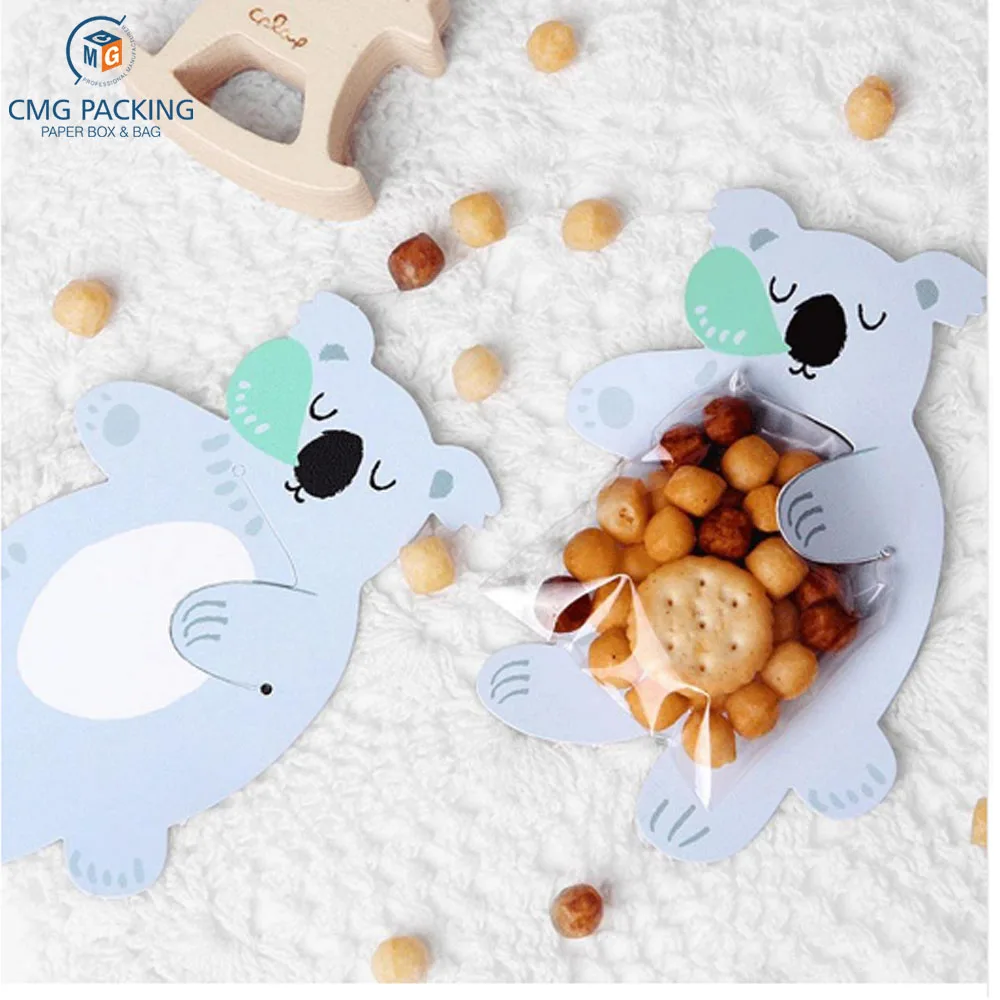 animal bear rabbit koala candy greeting cards cookie bags gift