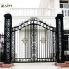 Front Entrance Modern Wrought Iron Gates Design for Homes Private House
