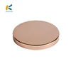 Elliptical Round Cap/ Customized Silver Golden Copper Candle Lid