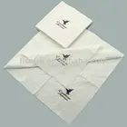 Recycled cocktail paper napkin with printing