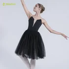 2019 New Arrival Ballet skirt with two layers of Mid ballet tutu