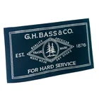 Custom Plain Woven Labels for Football Clothing