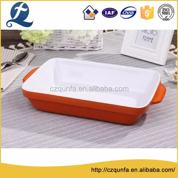 Multi function different sizes three layers ceramic baking set