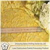 Royal yellow african lace fabric high quality swiss voile lace for nigeria wedding dress fabric cotton lace