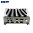 china factory supplier Hot selling i5 fanless mini rs485 / rs232 box pc industrial