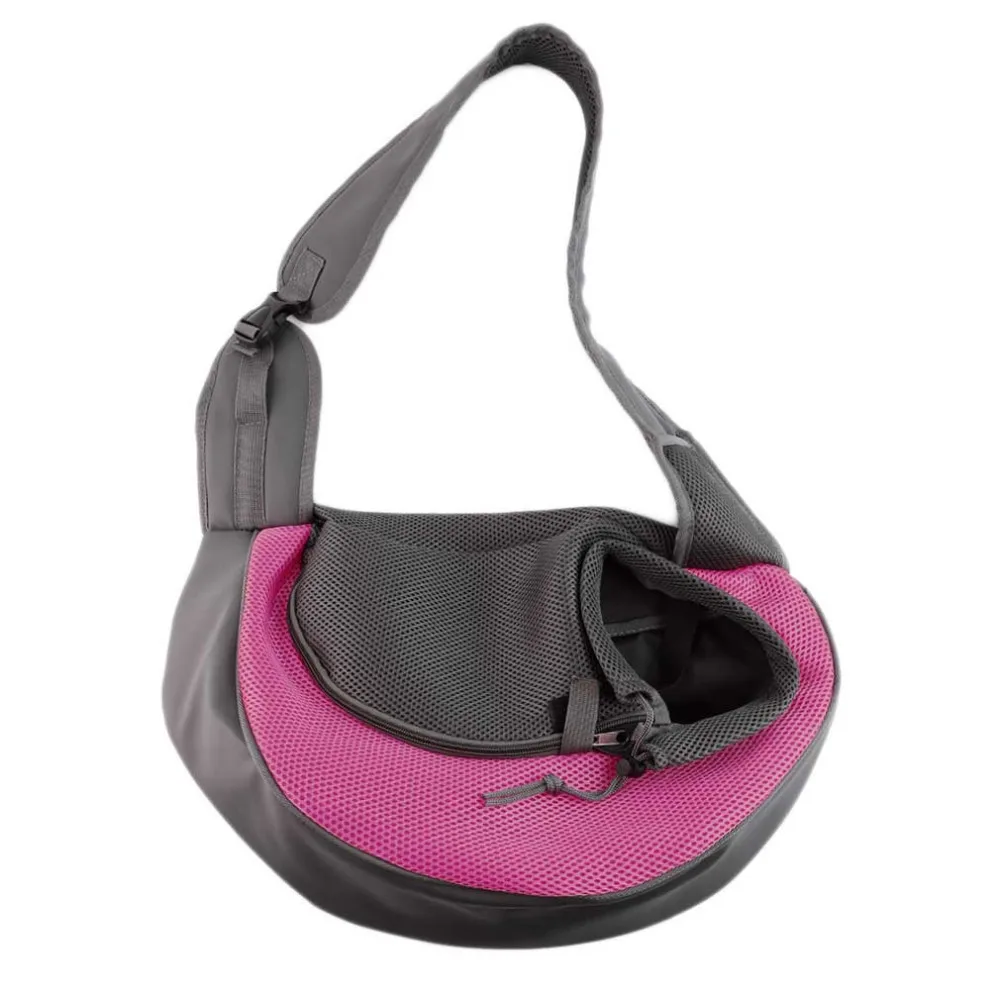 2016Special Design Pet Dog Cat Puppy Carrier Mesh Travel Tote Shoulder Bag Sling Backpack Comfortable Dog Backpack Free Shipping