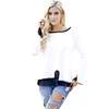 New arrival classic top women Flannel Mesh Fabric Casual Loose spring summer long sleeve ladies autumn blouse 2018