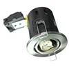 Steel 30 degree Tilted LED GU10 Fire Rated Downlight