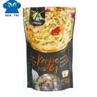 Organic food konjac noodles shirataki konjac fettuccine with high dietary fiber