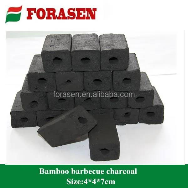 low ash sawdust bamboo charcoal for bbq