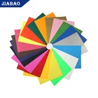 Jiabao Specialty a4 craft paper iron on PU heat transfer vinyl sheet for printing