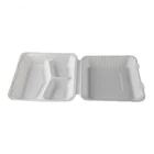 Hot lunch box biodegradable fast take away food container