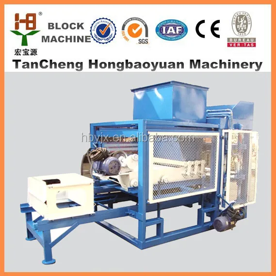 Hongbaoyuan機械工場用QTJ4-18顔レンガ製造機販売用小型建設ビルディングequipement仕入れ・メーカー・工場