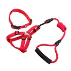 smart led pet luxury dog climbing rope leash nylon and collar retractable supplies leashes 50 ft