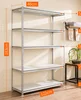 Light-duty slotted angle warehouse rack/industrial shelf/storage shelving rack