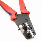 Hand Solar Ferrule Crimper Dies Crimping Tool Molex For Steel Awg Wire Cable