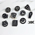 Magnetic back transparent metal enamel custom logo lapel pin