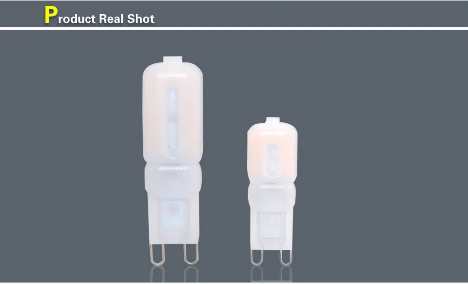 10PCS Mini G9 Led Dimmable Lamp Light 2835SMD 3W 5W Led Bulb 220V COB High Power High Transmittance 360 Degree Led Spot Light