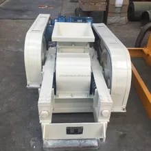Double roll stone crusher, smooth roller crusher, 2 rollers crusher