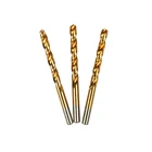 Made In China factory manufactures Hss full ground Tin- coated twist drill bits