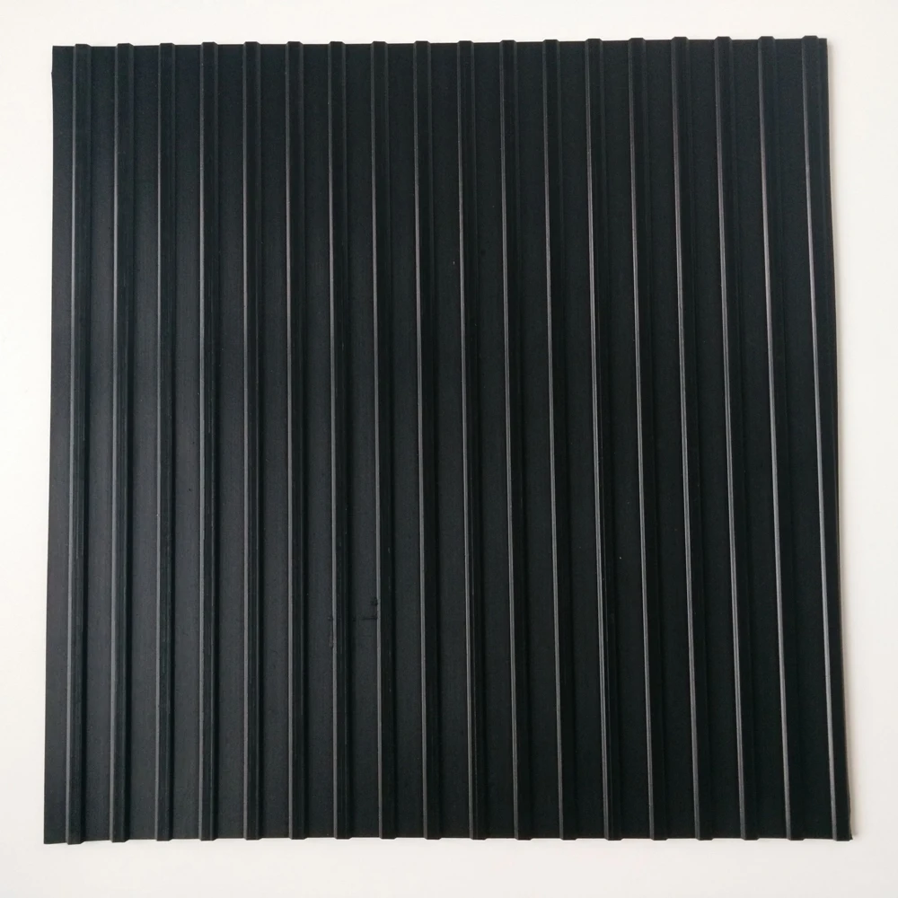 3 8mm Thickness Anti Slip Rubber Flooring And Ribbed Rubber Sheet