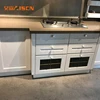 Built in kitchen cupboards white painting shaker kitchen cabinet suppliers