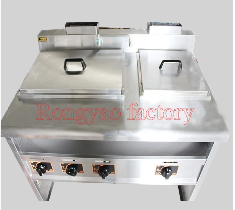 Stainless Steel Vertical Gas Fuel Convection Pasta Cooker Noodle Boiling Machine Noodle Boilers