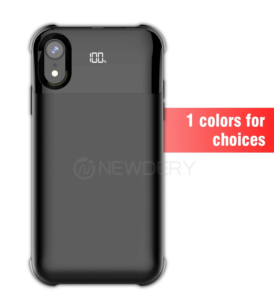 Newest 5000mAh wireless external power case for iPhone X Xs XR Max 5500mAh Wireless charger case for iPhone power bank case - ANKUX.COM