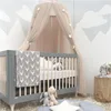 Fit Crib Twin Full Queen King Round Hoop Bed Canopy Netting Baby Crib Mosquito Netting Mosquito Bedding Net