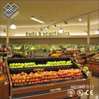 High-end display shelf for supermarket interior design