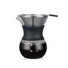 Cold Brew Coffee Maker Pot with Paperless Stainless Steel Filter
